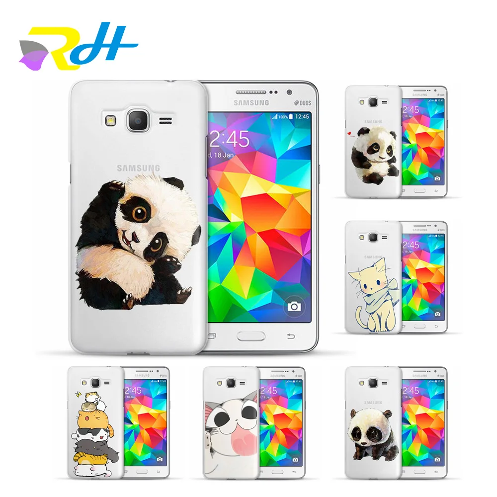 Мягкий ТПУ чехол для samsung Galaxy S8 с пандой S9 S7 край плюс J3 J5 J7 2016 2017 Coque Etui | Мобильные