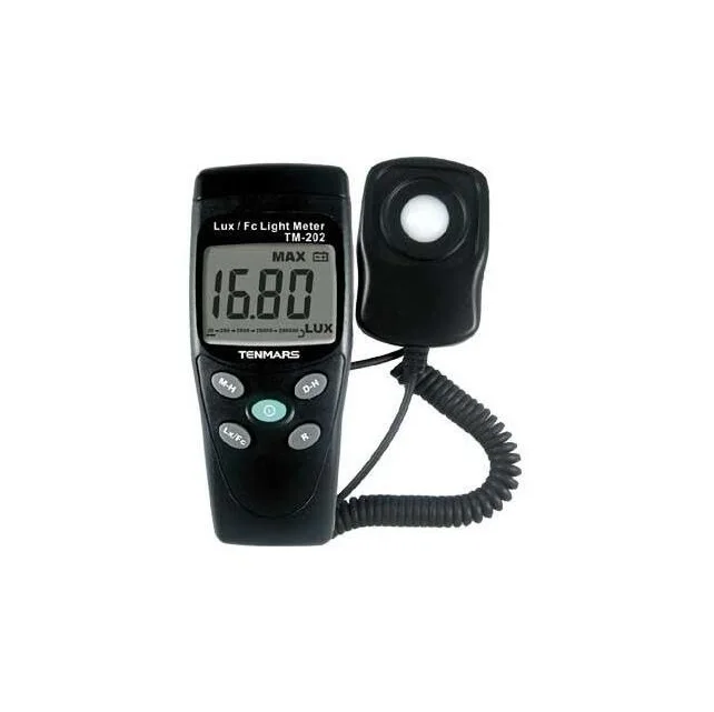 

TENMARS TM-202 Digital Light Meter Silicon photodiode and filter