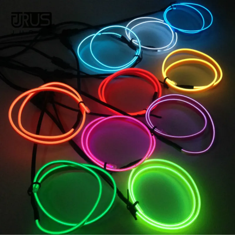 JURUS 3Meters 10Colors Auto Interior Lights Led Neon Light Wire Glow
