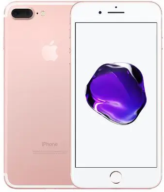 Apple iphone 7 plus 32 GB/128 GB/256 GB 4G LTE мобильный телефон IOS мобильный телефон 5,5 ''iphone 7 plus смартфон с отпечатком пальца - Цвет: rose gold