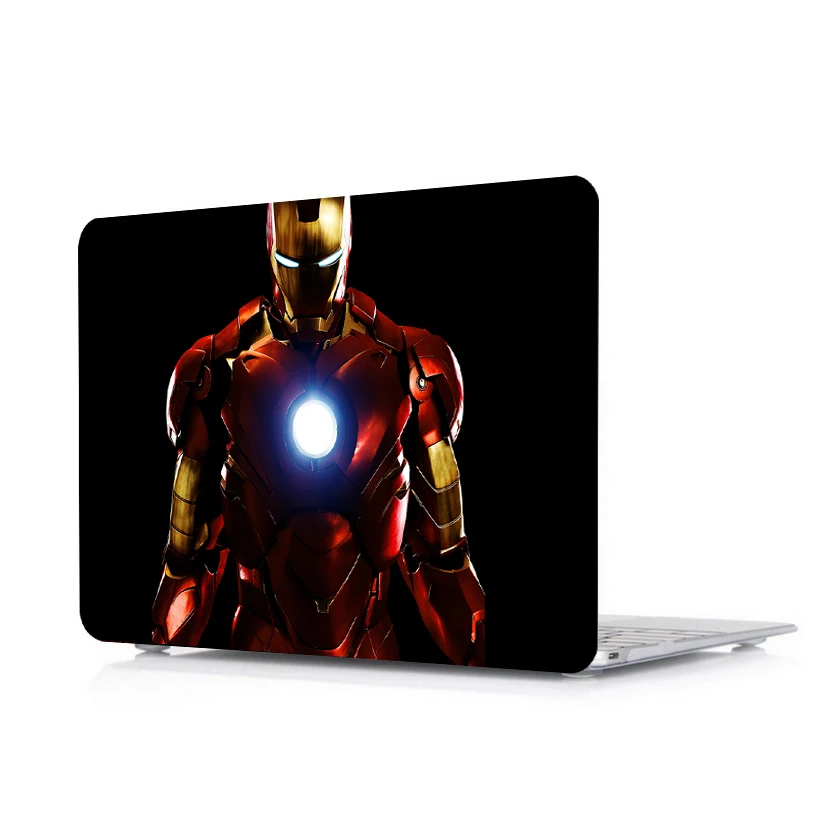 Новый жесткий чехол для ноутбука + клавиатуры Apple Macbook Air 11 13 Pro Retina Touch Bar & ID 6 12 3 15 4