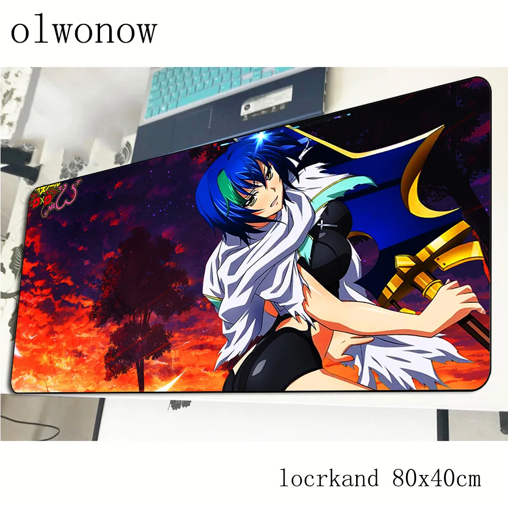 Коврик для мыши dxd старшеклассников 80x40 см лучший игровой коврик
