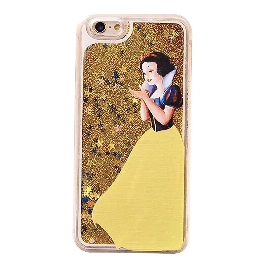 Classic Cartoon Alice Glitter Quicksand Case For iPhone 7 8 6 6s Plus X Xs Max XR Cover Cute Bling Dynamic hard Phone Cases |
