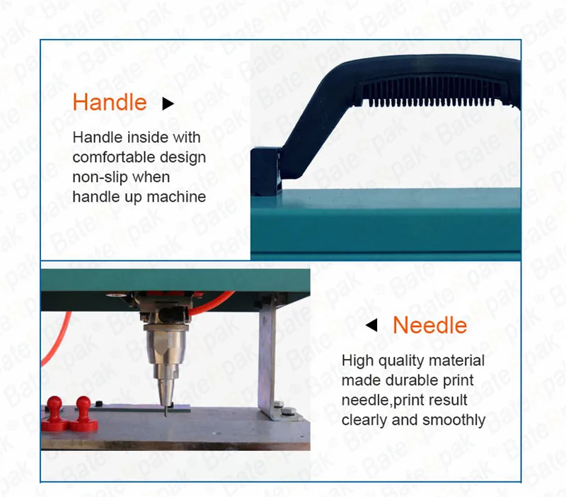 100x180 мм интегрированная настольная маркировочная машина, BateRpak портативная промышленная теговая машина, металлическая гравировальная машина