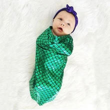 Милый костюм русалки для новорожденных; реквизит для фотосъемки с повязкой на голову; реквизит для фотосессии для новорожденных; наряды для маленьких девочек