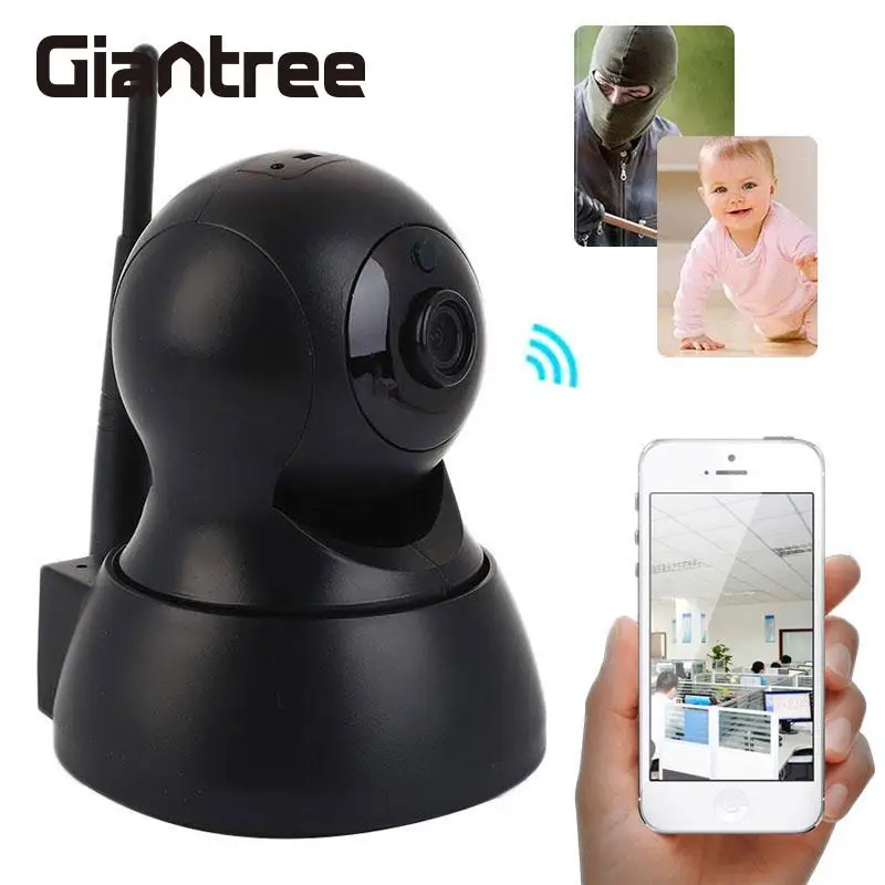 

giantree HD IP Camera Wifi Network Camera Baby monitor HD Recordervoice intercom Detection Surveillance Network home safe