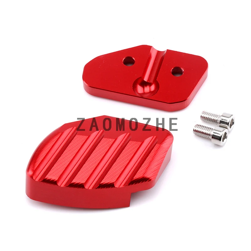 CNC алюминиевый мотоцикл Kickstand Sdestand подставка расширение площадка для увеличения