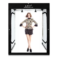 CY 8 LED strips 200x120x100CM Photo Studio Softbox Shooting Light Tent Soft Box for model body