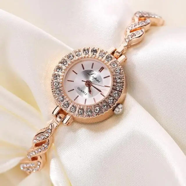 Relogio feminino Fashion Luxury Women Dress Bracelet Watch Fashion Crystal Quart Relogio feminino Fashion Luxury Women Dress Bracelet Watch Fashion Crystal Quart