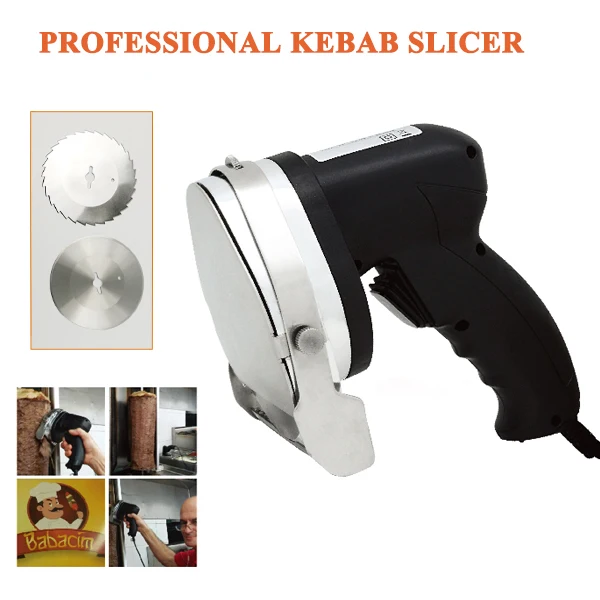 

fast delivery heavy duty Professional electric shawarma doner kebab slicer,kebab cutter, shawarma gyros knife