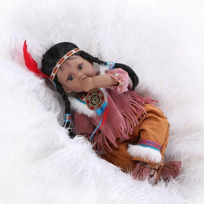 Us 73 88 45 Off 50cm Bebe Lifelike Reborn Lovely Premmie Baby Doll Realistic Reborn Baby Playing Toys For Kids Christmas Gift Toys For Toys For