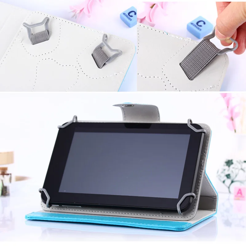 PU Leather Stand Cover Case For DNS AirTab M74 M76 7 inch Universal Tablet PC Protective Covers For kids+Free Stylus+Center Film PU Leather Stand Cover Case For DNS AirTab M74 M76 7 inch Universal Tablet PC Protective Covers For kids+Free Stylus+Center Film