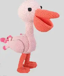 Armigurumi кукла pelican Номер модели: w111