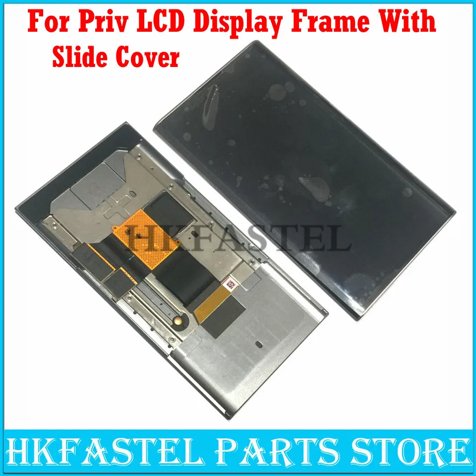 

5.4 inches For Blackberry Priv Mobile phone New Original LCD Display touch screen bracket Frame slide Housing Digitizer Assembly