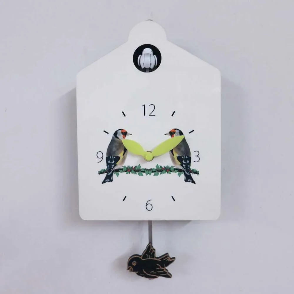 

Newest Cuckoo Clock Living Room Wall Clock Bird Alarm Clock Watch Modern Brief Unicorn Decorations Home Day Time Alarm Only