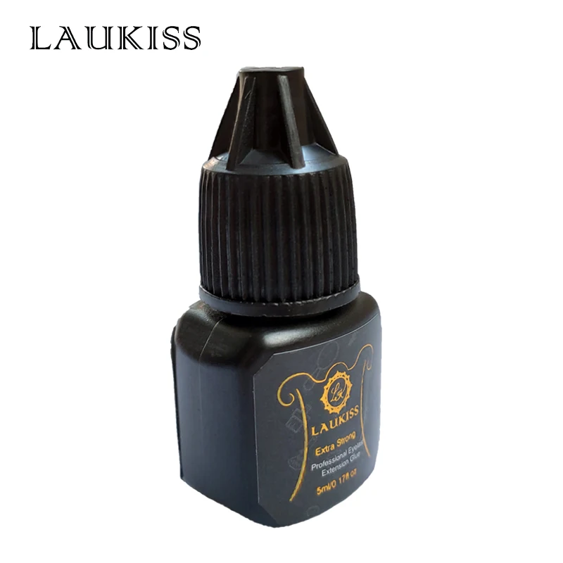 

5ml Eyelash Extension Glue 0.5 Second Fast Drying Eyelashes Glue Pk-1 Lash Glue Black MSDS Adhesive Korea 5-7 weeks Long Lasting