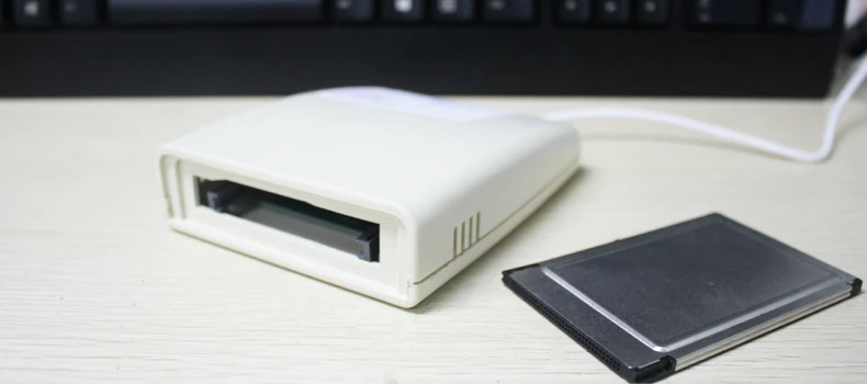 ATA PCMCIA кард-ридер карта памяти 68PIN CardBus к USB адаптер конвертер