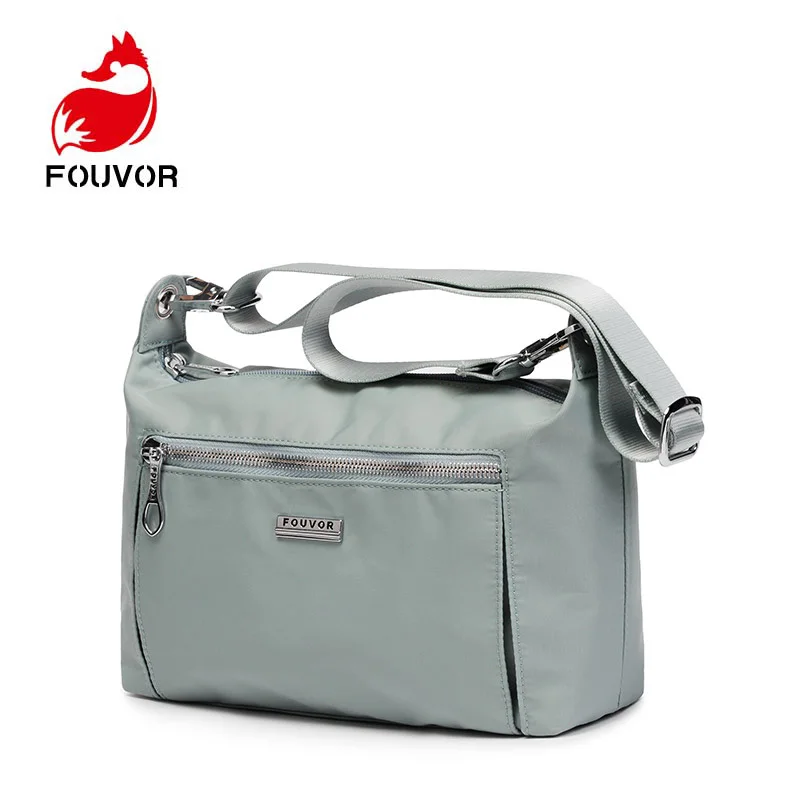 Bolsas à Prova Bolsa de Ombro Crossbody para as Mulheres Fouvor Verão Moda Feminina Bolsa Oxford Dwaterproof Água Pequena Aleta Bolsas Mensageiro 2020