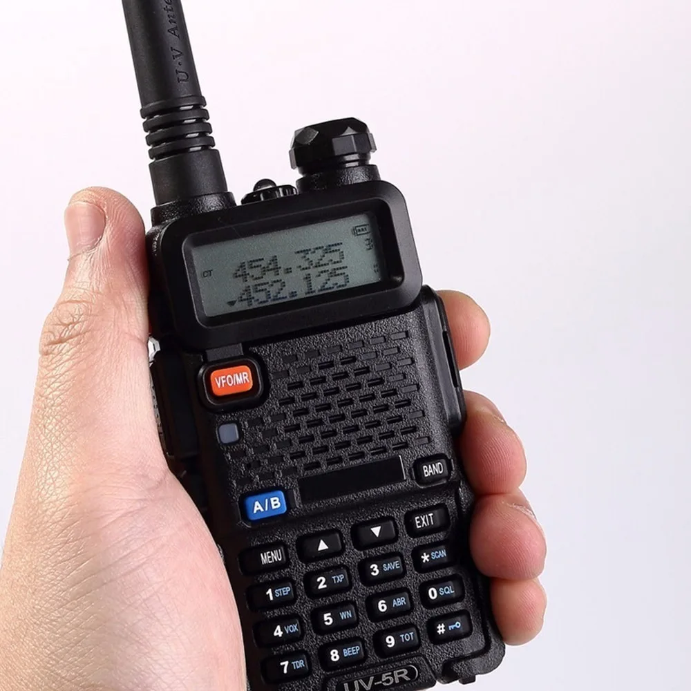Портативная рация BaoFeng UV 5R ham 8 Вт высокомощная двухсторонняя радиосвязь VHF и UHF с