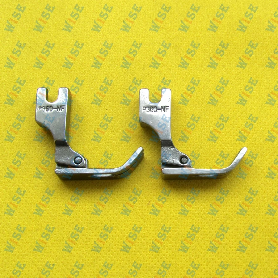 

Hinged Zipper Foot #P360-NF For Industrial Needle Feed Sewing Machines
