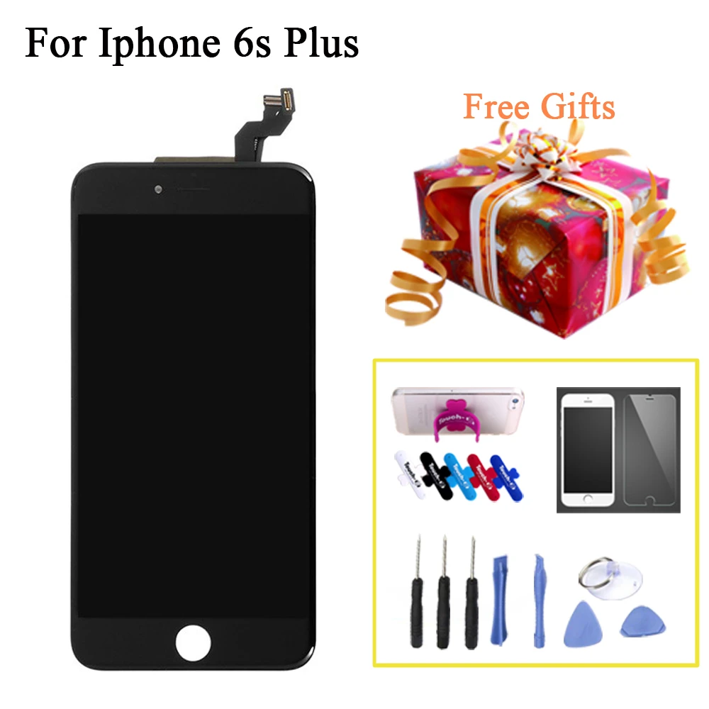 

Top Quality 2pcs Tested For iPhone 6S Plus LCD With Touch Screen Digitizer Assembly Display Replacement 5.5 Inch Wholesale