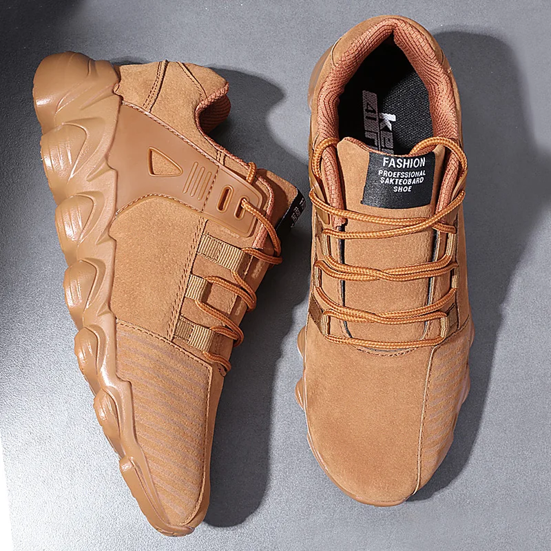 

Hot sell shoes men luxury sneakers comfortable four seasons Faux suede Comfortable fashion Leisure tenis hombre man casual shoes