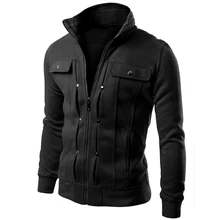 

Brand 2018 Cardigan Multi Button Hoodies Men Fashion Tracksuit Male Sweatshirt Mens Purpose Tour 4XL