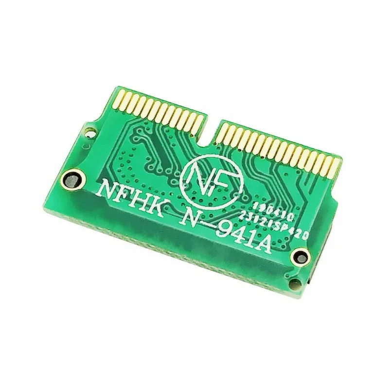 Адаптер M.2 для Macbook Air SSD адаптер MAC M Key PCI E X4 NGFF AHCI 12 + 16pin MACBOOK 2013 2014 2015|Адаптеры карт