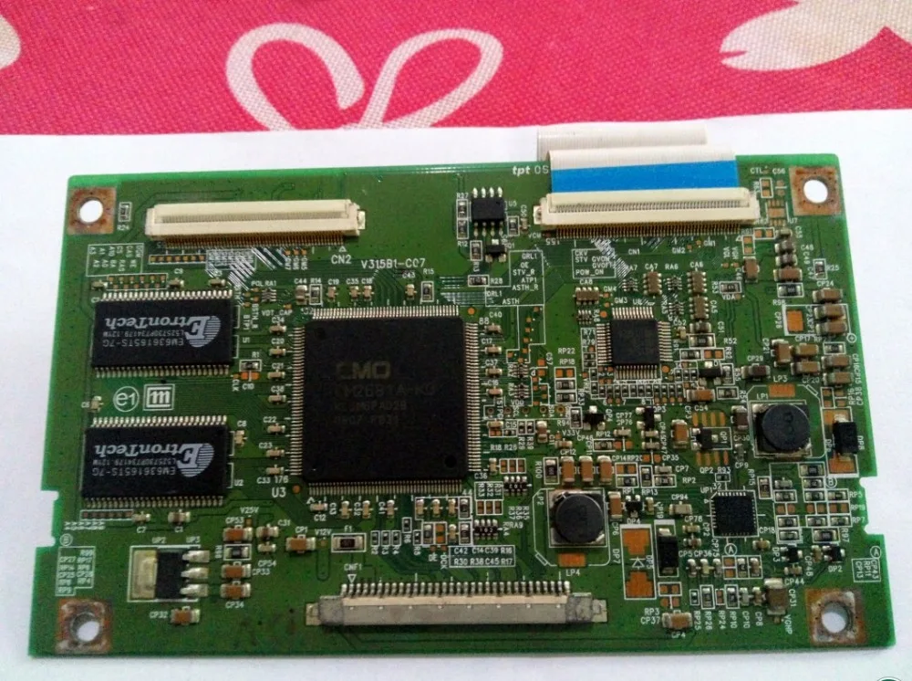 

V315b1-c08 v315b1-c05 connect with logic board v315b1-c07 T-CON connect board