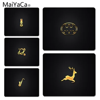 

MaiYaCa Simple Black Background Large Mouse pad PC Computer mat Size for 25X29cm Gaming Mousepads