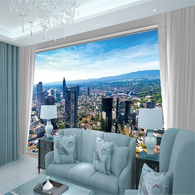 

beibehang Custom 3d mural stereoscopic wall paper for living room sofa space develop 3d photo wallpaper for walls flooring paper