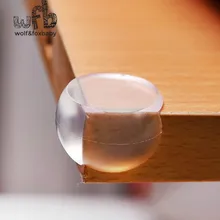 20 шт./партия Детская безопасность/уход за детьми в форме шарика угловая защита край стола против столкновений Подушка с бесплатным клеем