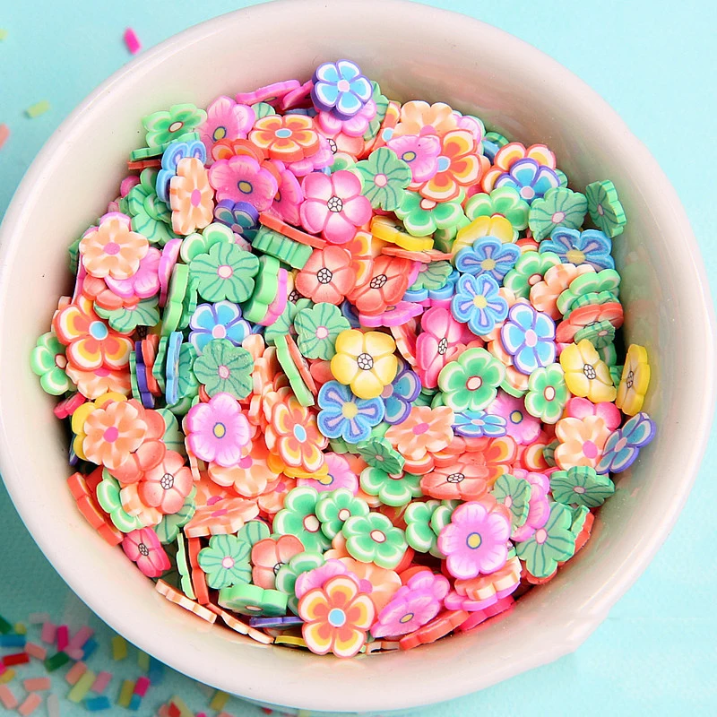 Happy Monkey 100g/pack DIY Slime Supplies Toys Polymer Clay Flower Emoji Slices Slime Accessories Filler Decoration Gift Toy Happy Monkey 100g/pack DIY Slime Supplies Toys Polymer Clay Flower Emoji Slices Slime Accessories Filler Decoration Gift Toy