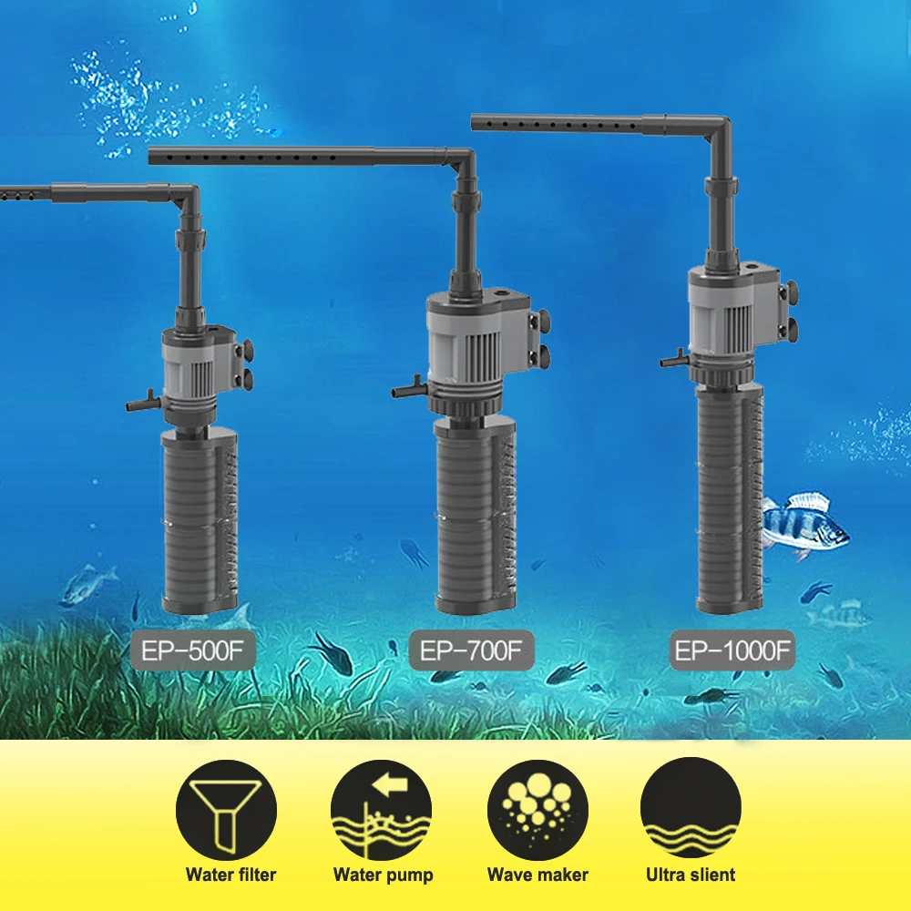 3 в 1 насос для фильтрации воды в аквариуме погружной внутренний фильтр для аквариума фильтрация аквариум Filte