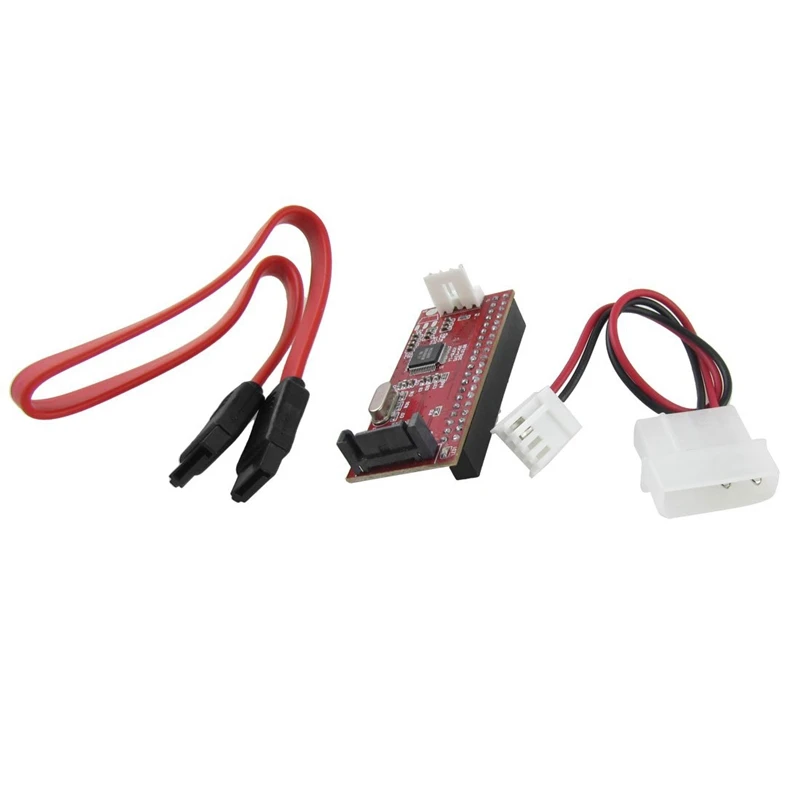 Computer 40 Pins IDE to 7 SATA Adapter Converter w Cable | Электроника