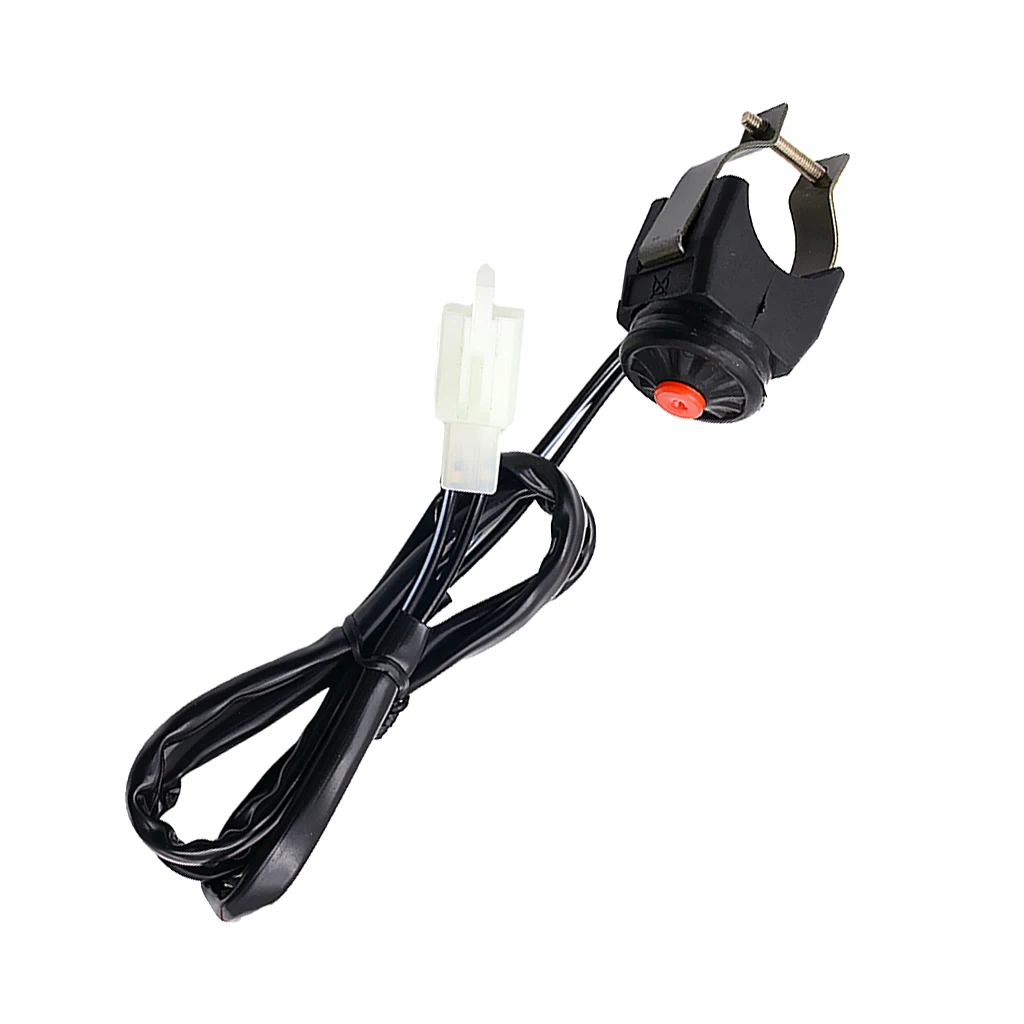 1 Pcs Handelbar Switch Starter/Kill Switch Overtaking Light Switch For Pit Bike Go Cart ATV 7/8'' Handlebar Etc 24.4 Inch