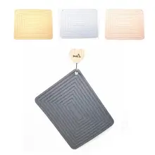 2 шт. Нескользящая силиконовая теплоизоляционная накладка прямоугольный стол коврик приспособление для выпечки держатель коврик кухонная Циновка для выпечки