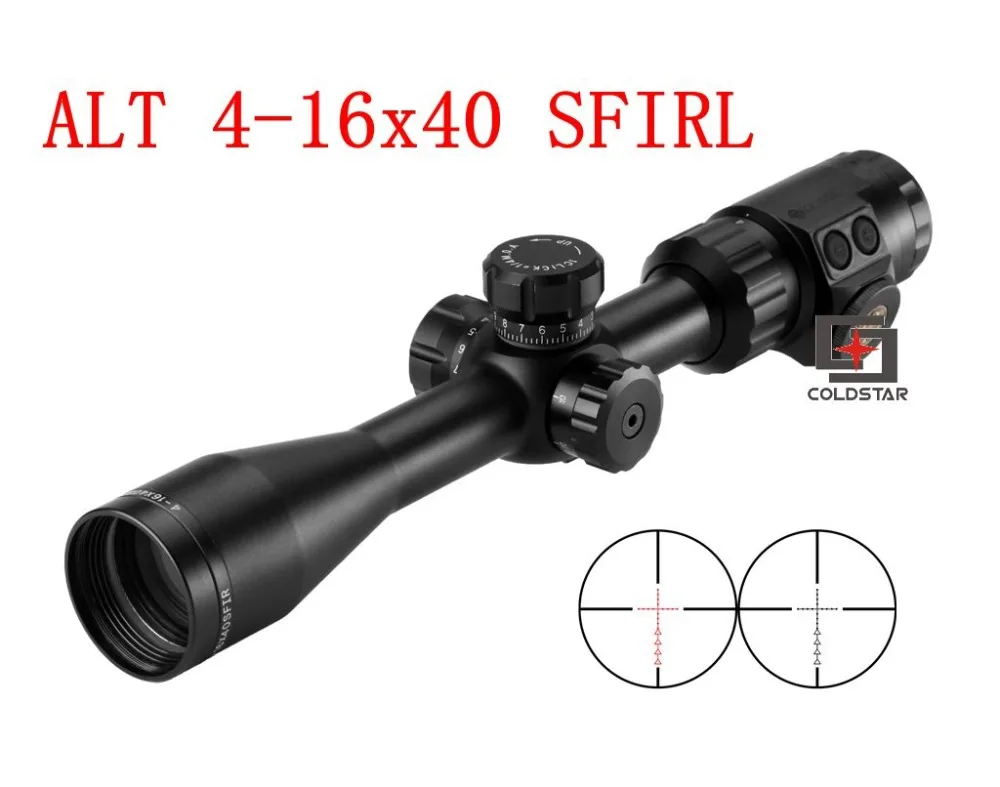 Охотничий термо оружейный прицел ALT 4-16X40 SFIRL Red Dot с подсветкой Оптический прицел Tactica Riflescope air soft scopes Chasse