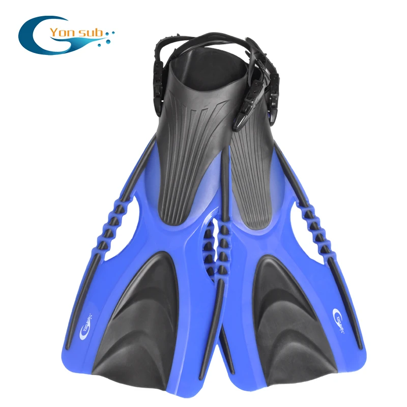 

YON SUB Professional Scuba Diving Fins For Adult Adjustable Open Heel long Blade flippers Flexible Snorkeling Swimming Fins