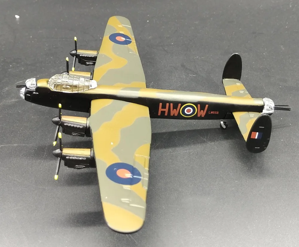 Редкое Специальное предложение 1:144 Вторая мировая война Британия Ланкастерский бомбардировщик модель сплава готовой продукции коллекция моделей