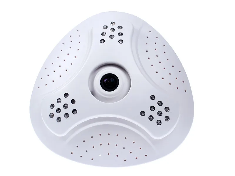 

New Fisheye Camera Full HD HI3516C IP Camera 1080P 5MP 1.7MM Lens Fish Eye Security Camera IP P2P ONVIF