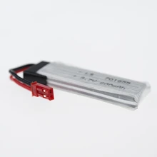 50 шт. 3,7 v 600 mah Li-po батареи JST UDI rc u817 u817a u817c u818a syma s032 Квадрокоптер Запасные детали WLtoys V929