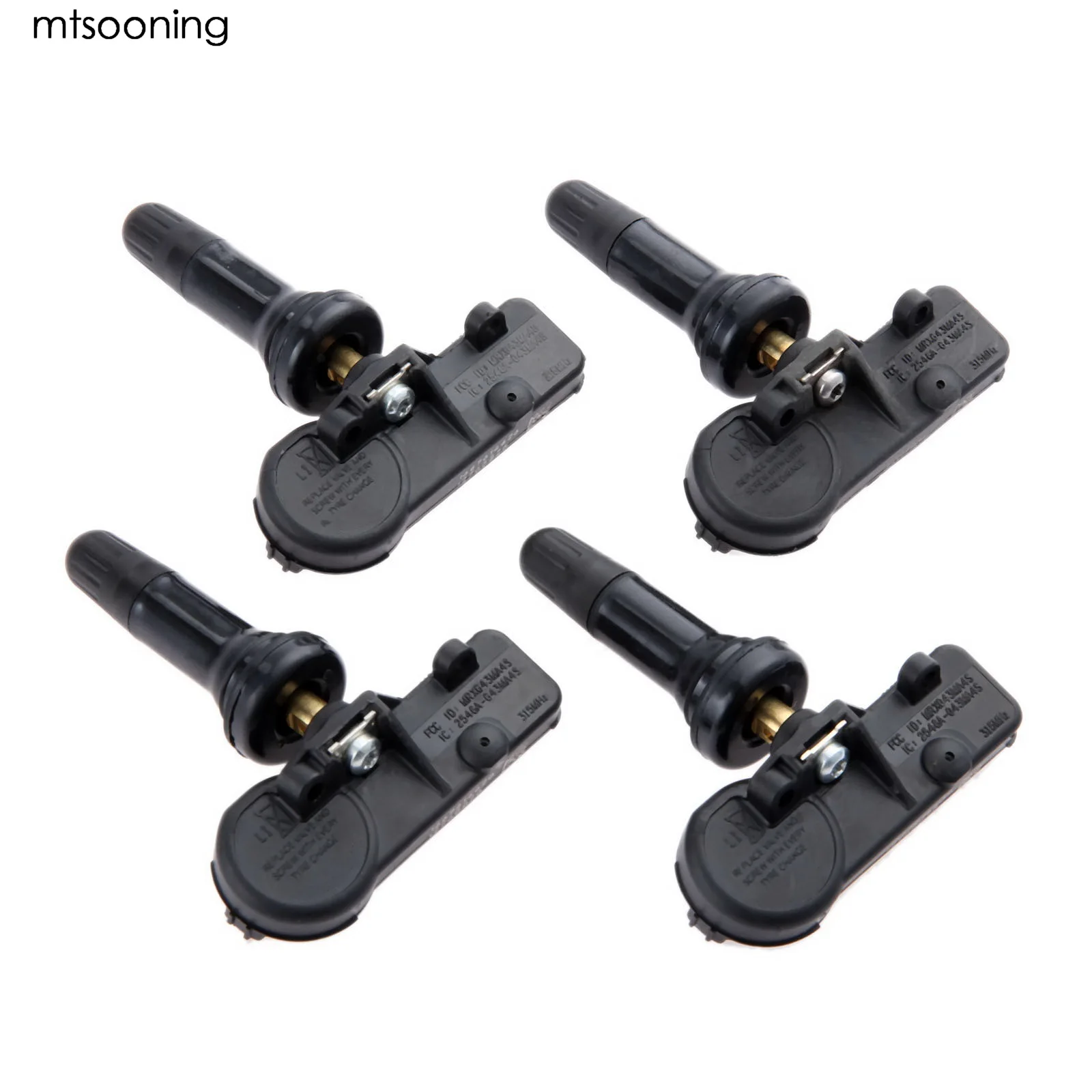 Mtsooning 4 шт. датчик давления в шинах TPMS 12768826 315 МГц для 2010 2011 Buick привлекательное