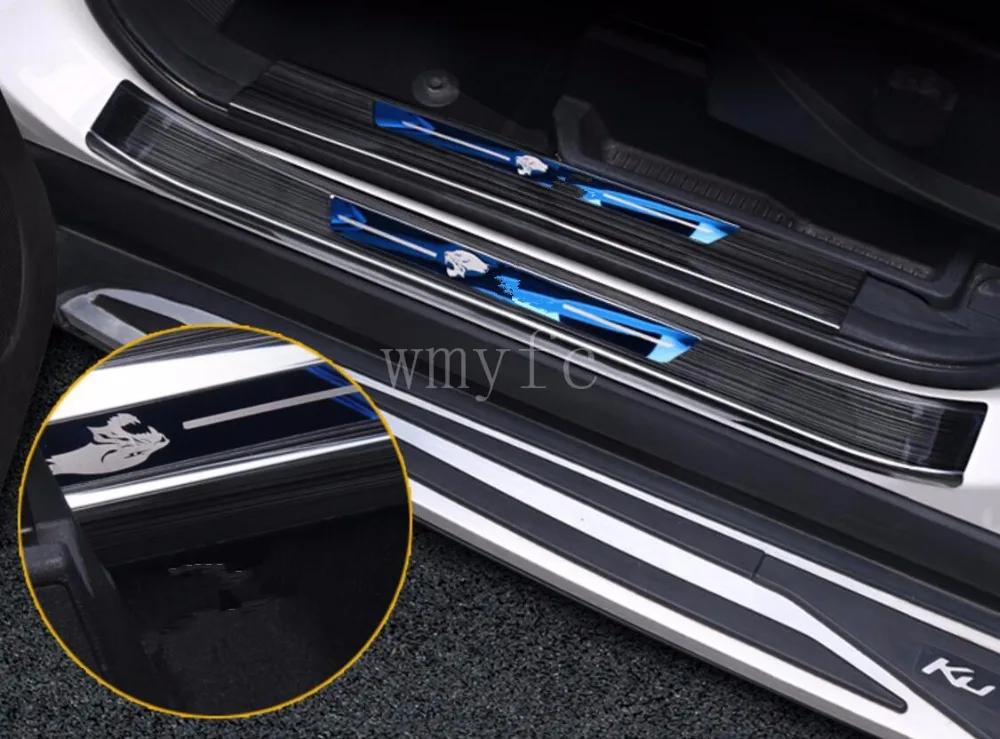 Стайлинг автомобиля стикер для ford kuga 2013 2014 2015 2016 2017 нержавеющая сталь Накладка