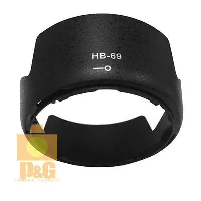 

NEW HB-69 LENS HOOD FOR NIKON D3200 D3300 D5200 D5300 + 18-55 VR II LENS