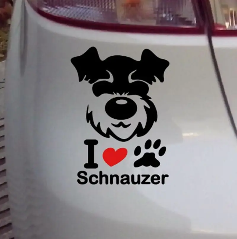 Я люблю своего питомца schnauer автомобильные наклейки | Автомобили и мотоциклы