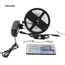 5M 5050 RGB Waterproof Colorful Flexible Led Strip SMD 150/300 Leds Light+PIR Auto Motion Sensor Switch +12V 2A Power+Controller