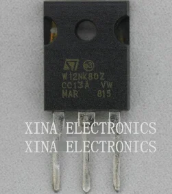 STW12NK80Z W12NK80Z 12NK80 800 V/12A TO-247 MOSFET ROHS Оригинал 10 шт./лот Бесплатная доставка