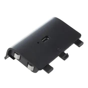 

1 Set 2X 2400mAh Battery With Cable Accessories For Gamepad Controller XBOX ONE Black