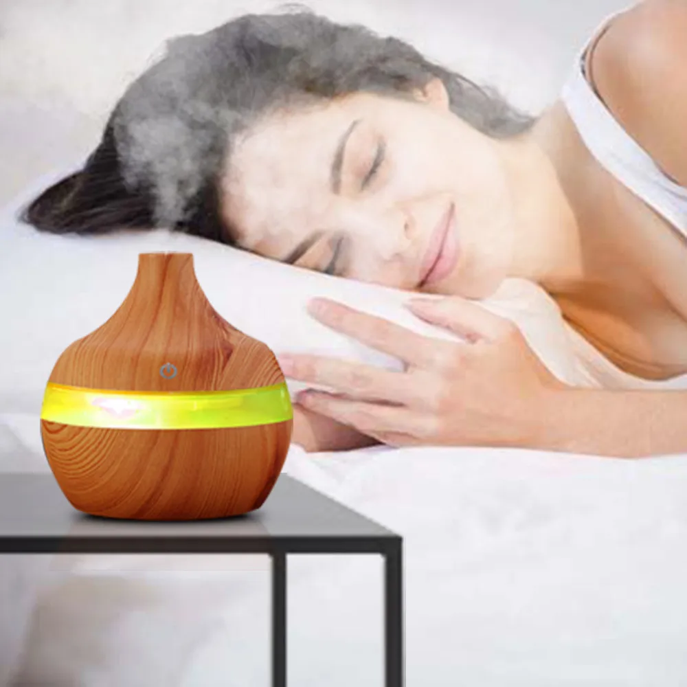 

300ml Air Humidifier Essential Oil Diffuser Aroma Lamp Aromatherapy Electric Aroma Diffuser Mist Maker For Home 7.5#L#5%